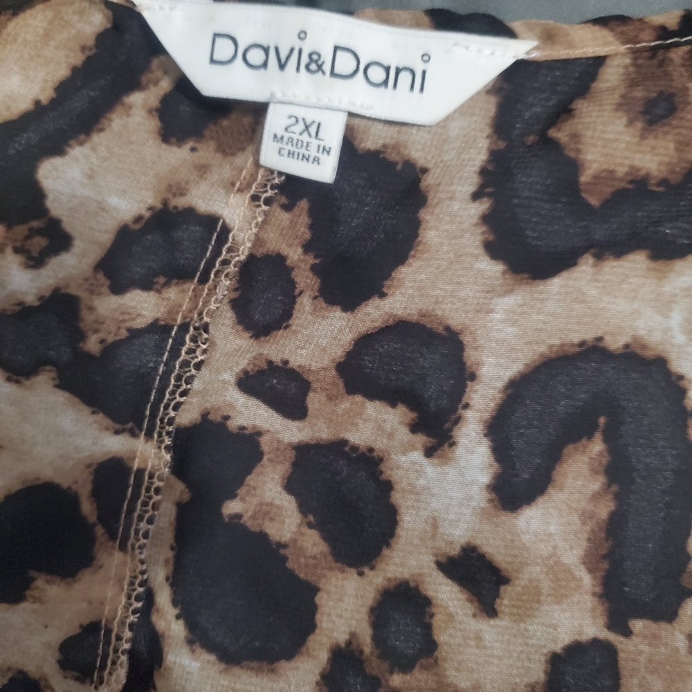 Animal print Cardigan